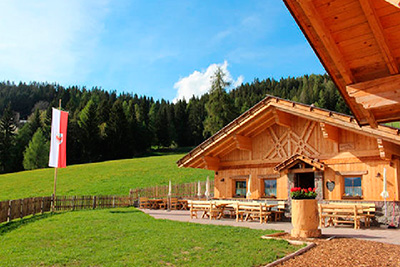 Gute traditionelle Gerichte auf der Linger Alm