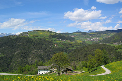 La primavera sul Tschögglberg a Meltina